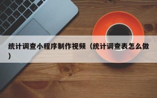沧州统计调查小程序制作视频（统计调查表怎么做）