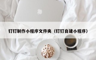 沧州钉钉制作小程序文件夹（钉钉自建小程序）