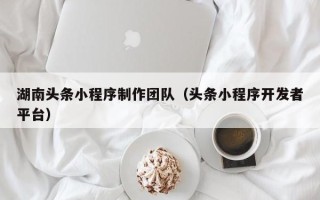 沧州湖南头条小程序制作团队（头条小程序开发者平台）
